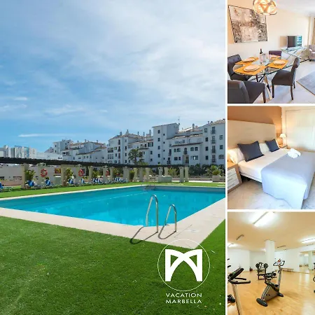 Vacation I Puerto Banus Renovated Apt Wifi Gym Paddle Marbella